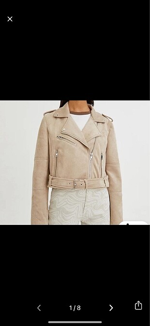 pull&bear süet ceket