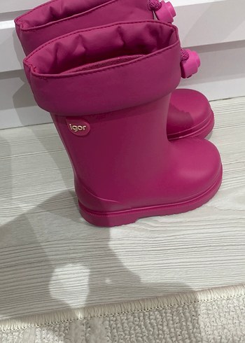 Igor Kız Çocuk Pembe Kauçuk Bot