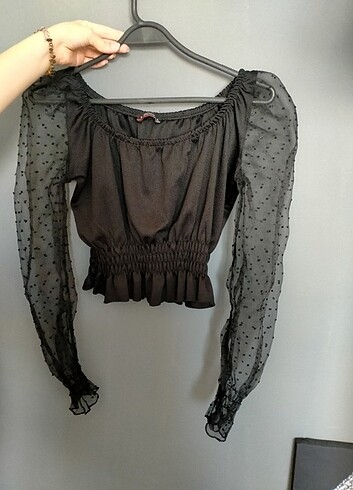 s Beden Siyah crop