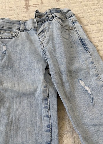 Gri Erkek Çocuk Denim Pantolon - Görsel 2
