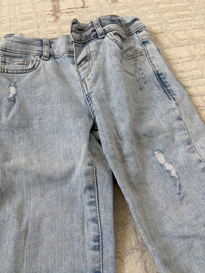 Gri Erkek Çocuk Denim Pantolon - Görsel 2