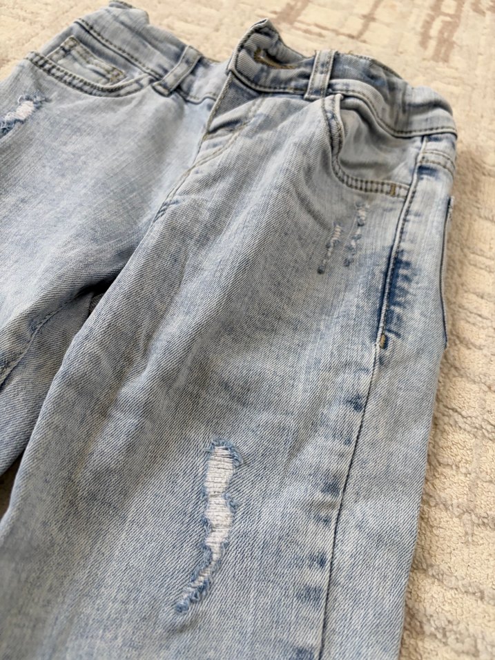 Gri Erkek Çocuk Denim Pantolon - Görsel 3