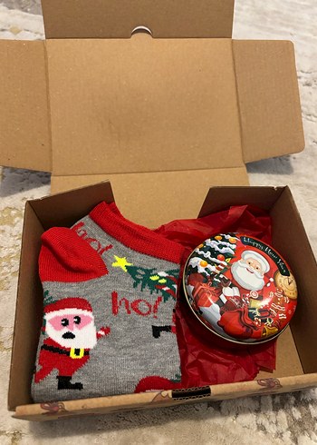 Renkli Yılbaşı Hediyesi Kutusu - Görsel 3