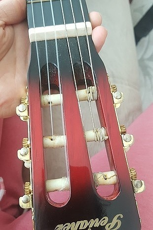 universal Beden kırmızı Renk klasik gitar 