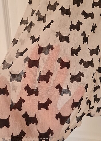 H&M Desenli Bluz - Görsel 5