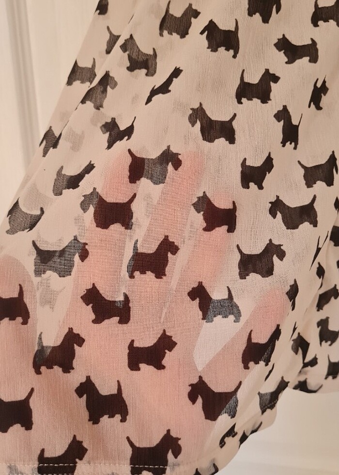 H&M Desenli Bluz - Görsel 5