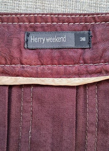 Herry Kahverengi Mini Etek - Görsel 3