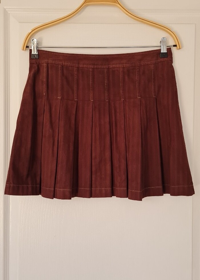 Herry Kahverengi Mini Etek - Görsel 2