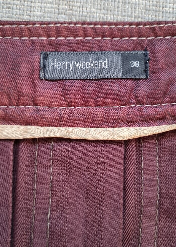 Herry Kahverengi Mini Etek - Görsel 3