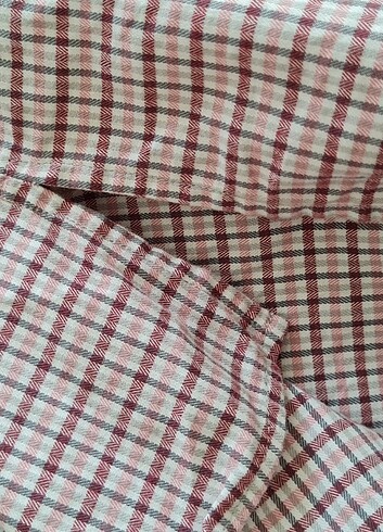 Mango Kareli Gömlek - Görsel 8