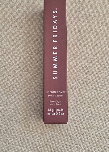 Summer Fridays Lip Balm - Brown Sugar - Görsel 6