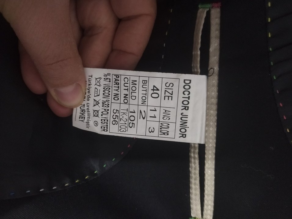 Siyah Erkek takım elbise cocuk - Görsel 4