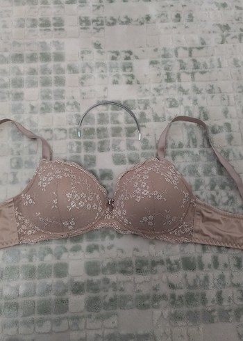 Bej Dantel İşlemeli Bohem Sütyen - Görsel 2