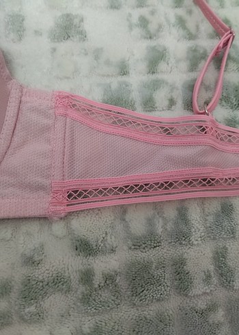 Pembe Minimalist Sütyen - Görsel 2