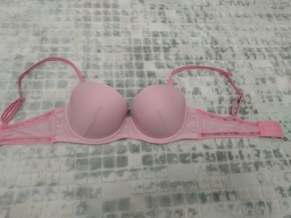 Pembe Minimalist Sütyen - Görsel 3