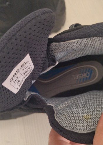 Siyah Erkek Outdoor Botları Velcro Detaylı - Görsel 4