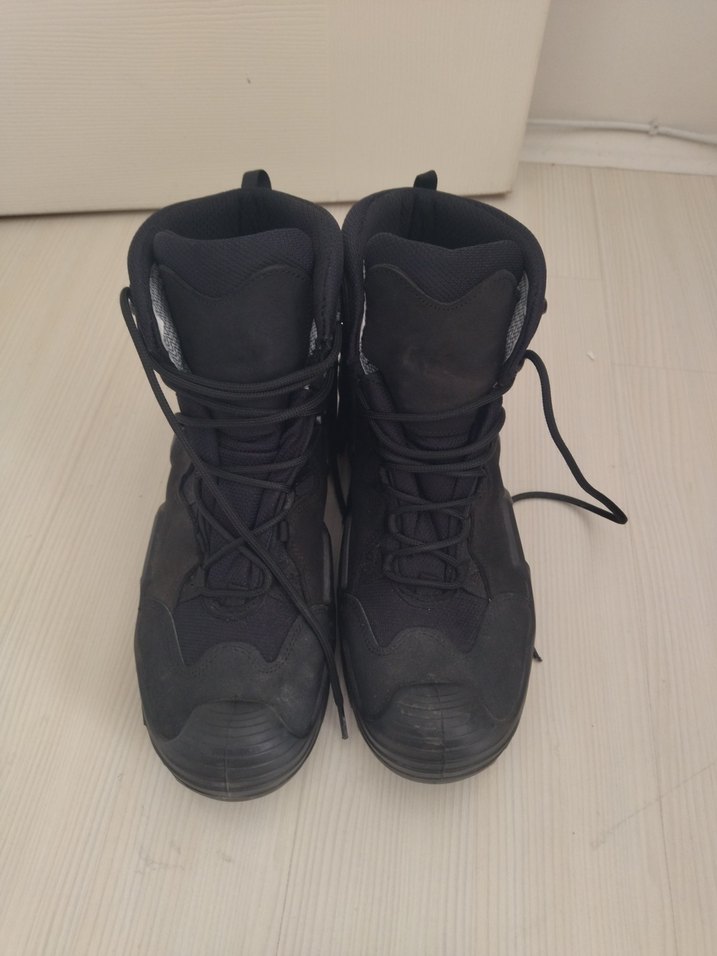 Siyah Erkek Outdoor Botları Velcro Detaylı - Görsel 2