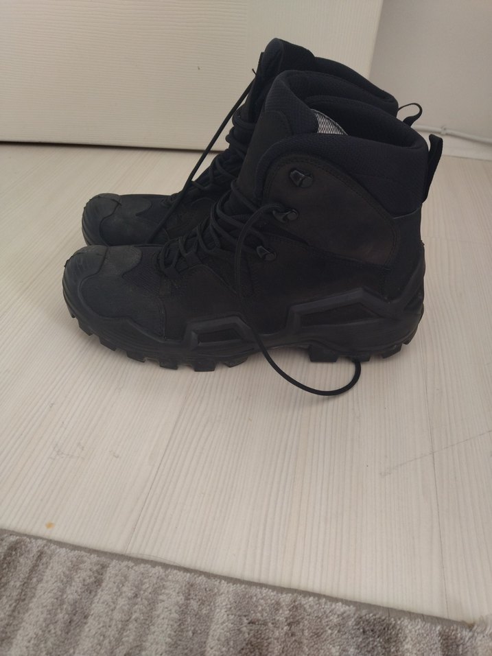 Siyah Erkek Outdoor Botları Velcro Detaylı - Görsel 3