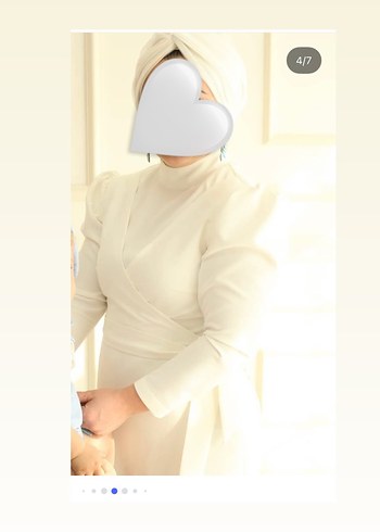 Beyaz Uzun Kollu Yüksek Yakalı Tulum - Görsel 2