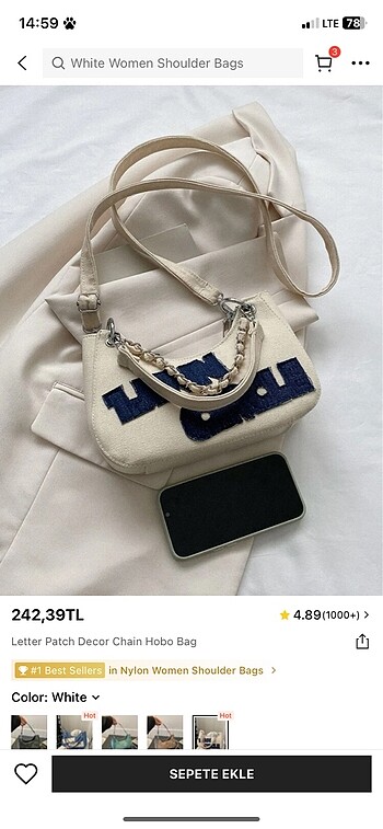 Sheinside Shein çanta