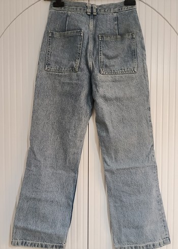 Bol Kesim Denim Pantolon - Görsel 3