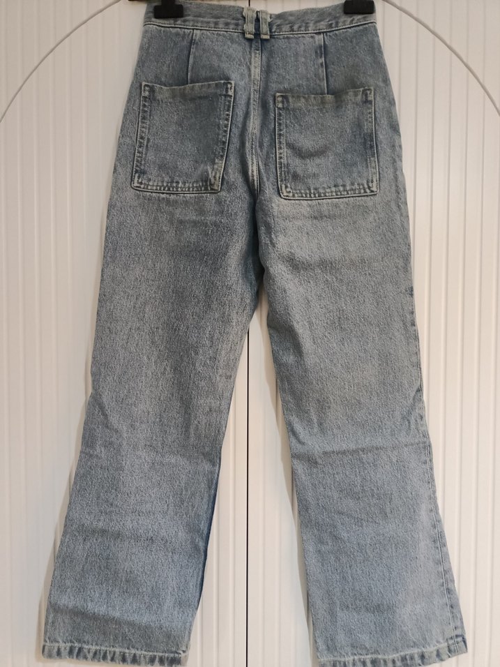 Bol Kesim Denim Pantolon - Görsel 3