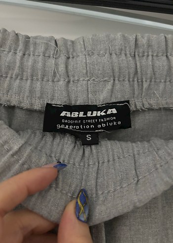 beli lastikli baggy pantolon - Görsel 3