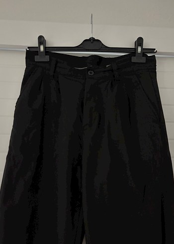 Keten, pileli erkek baggy pantolon - Görsel 2