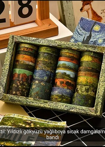  Beden Renk Washi tape 20'li