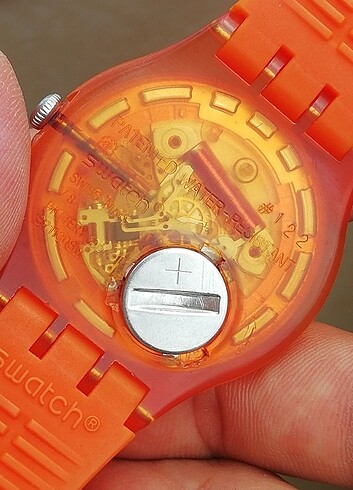 Beden turuncu Renk Swatch Orjinal