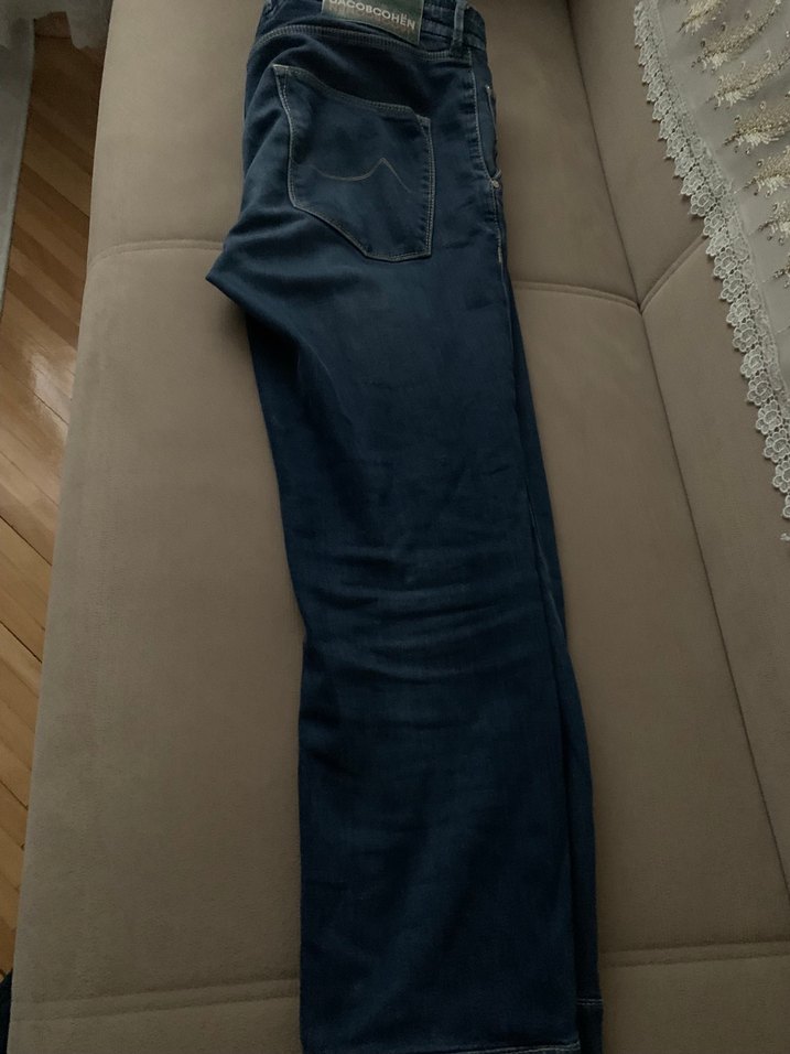 Jacob Cohën Koyu Mavi Denim Jean — görsel 8/11