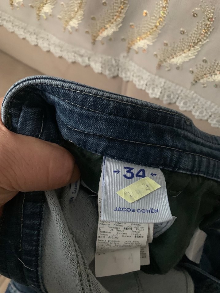 Jacob Cohën Koyu Mavi Denim Jean — görsel 5/11