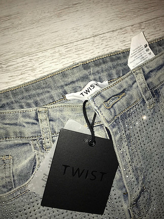 Twist taşlı pantolon