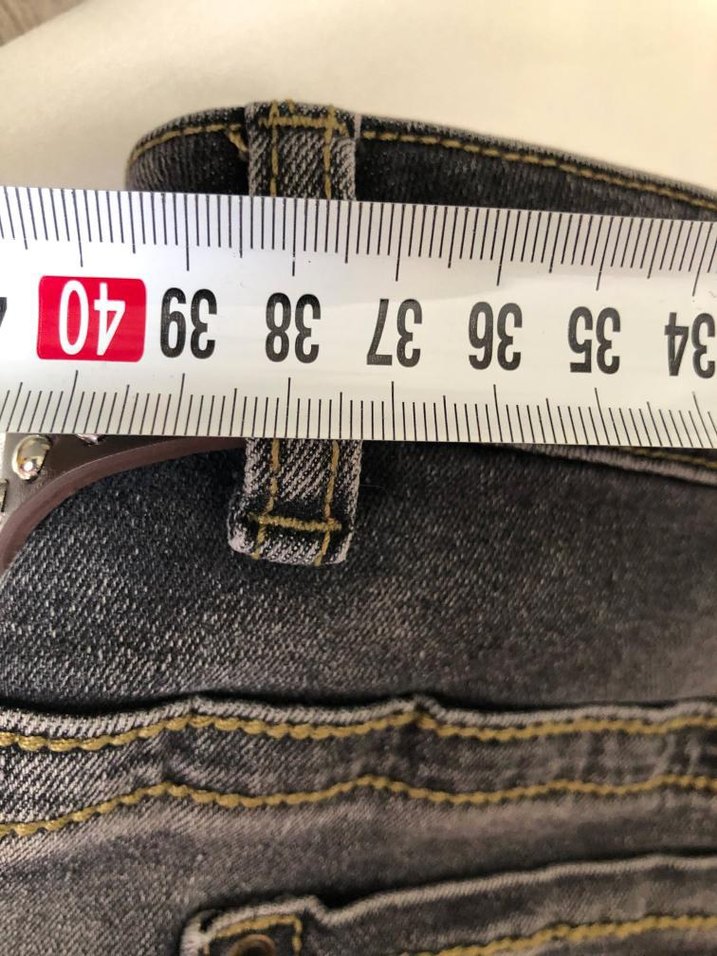Y2K Grunge Punk Taşlı Gothic Jean — görsel 9/11