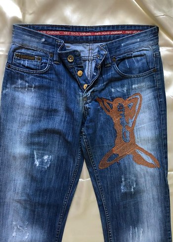 Dolce & Gabbana D G Bronze Statement Embroidery Archive
