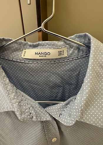 Mango Mavi Uzun Kollu Gömlek - Görsel 2