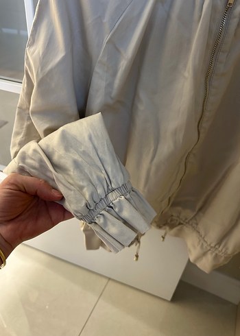 H&M Bej Uzun Kollu Kadın Ceket - Görsel 2