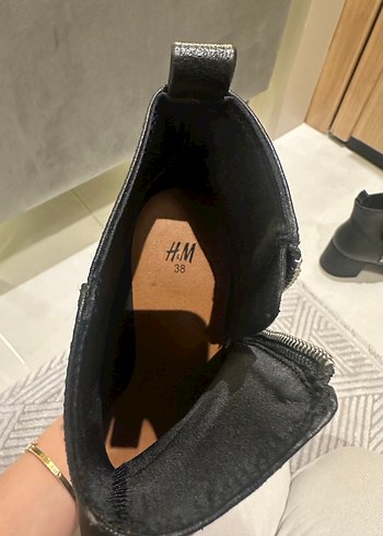 Deri Siyah Kadın Topuklu Bot - Görsel 4