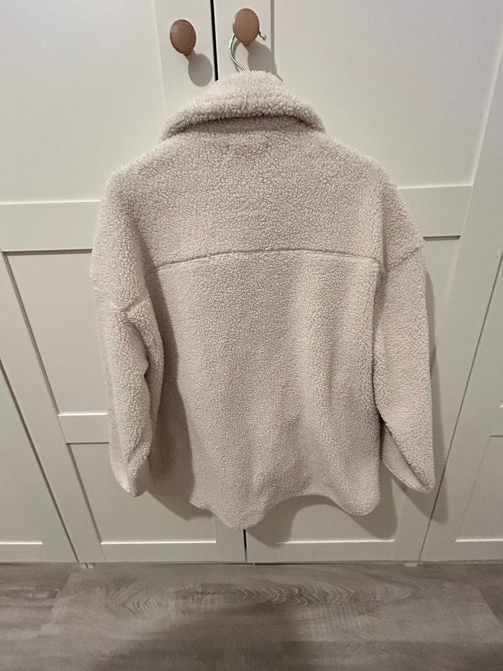 Oysho Oversize Suni Yün Kadın Ceket - Görsel 4