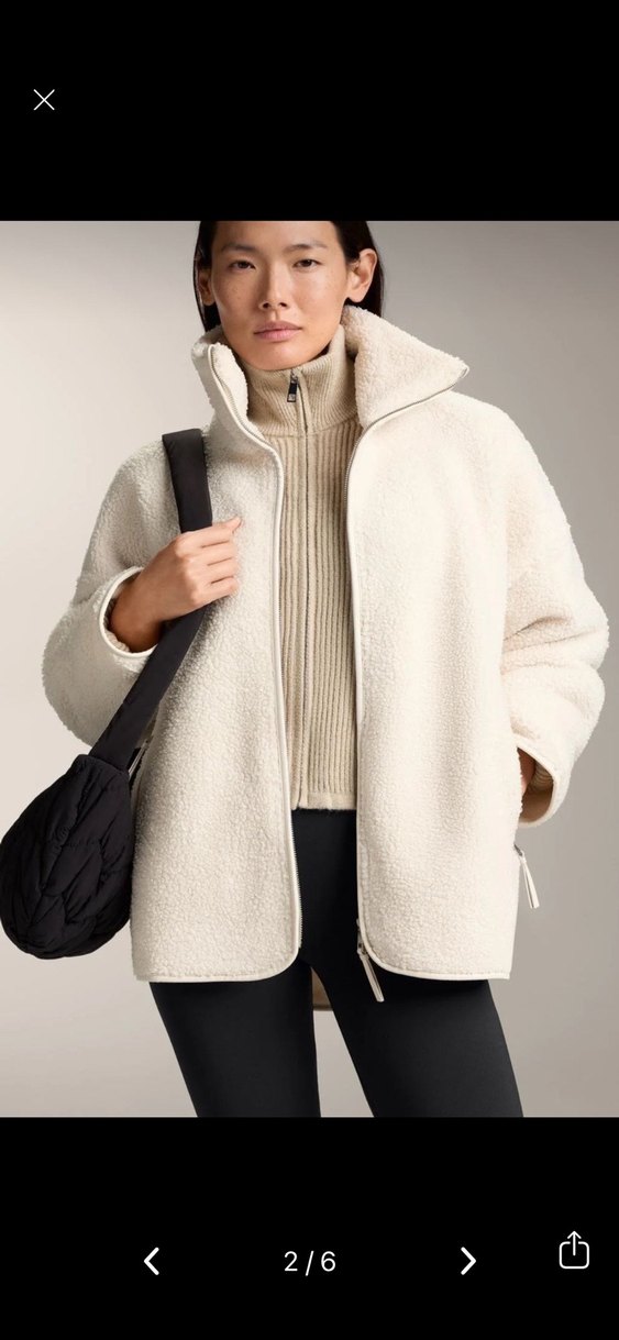 Oysho Oversize Suni Yün Kadın Ceket - Görsel 2