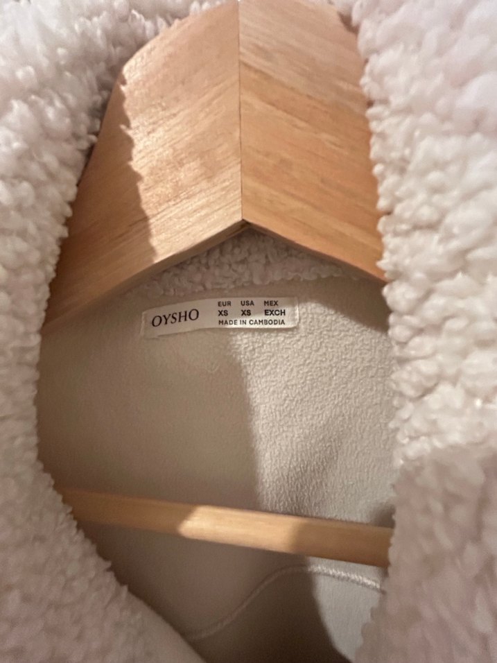 Oysho Oversize Suni Yün Kadın Ceket - Görsel 5