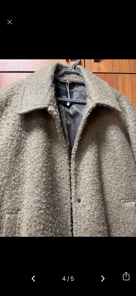 MANGO Oversize Bomber Ceket - Görsel 4