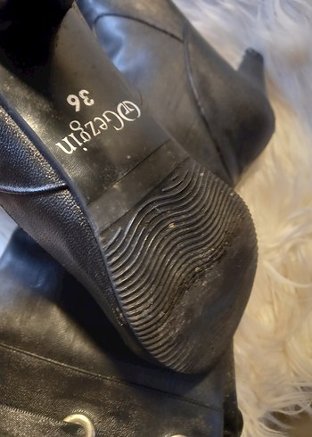 Siyah bağcıklı diz alti - Görsel 3