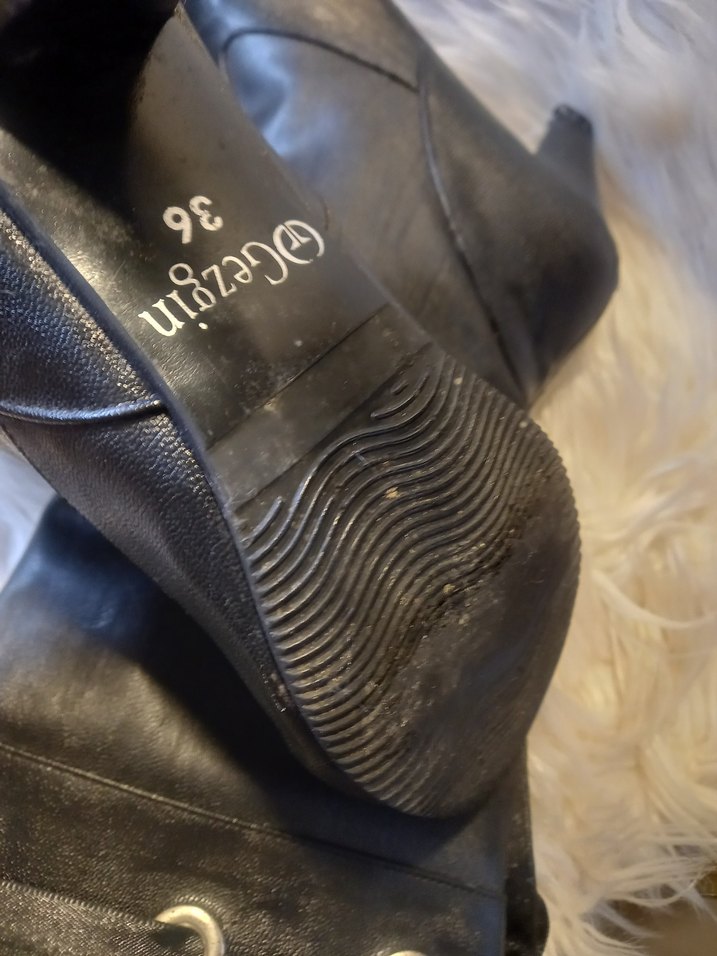 Siyah bağcıklı diz alti - Görsel 3