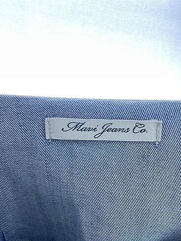 m Beden mavi Renk Mavi Jeans Kot Ceket %70 İndirimli.