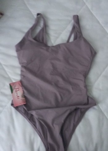 Mor Strappy Kadın Mayo - Görsel 5