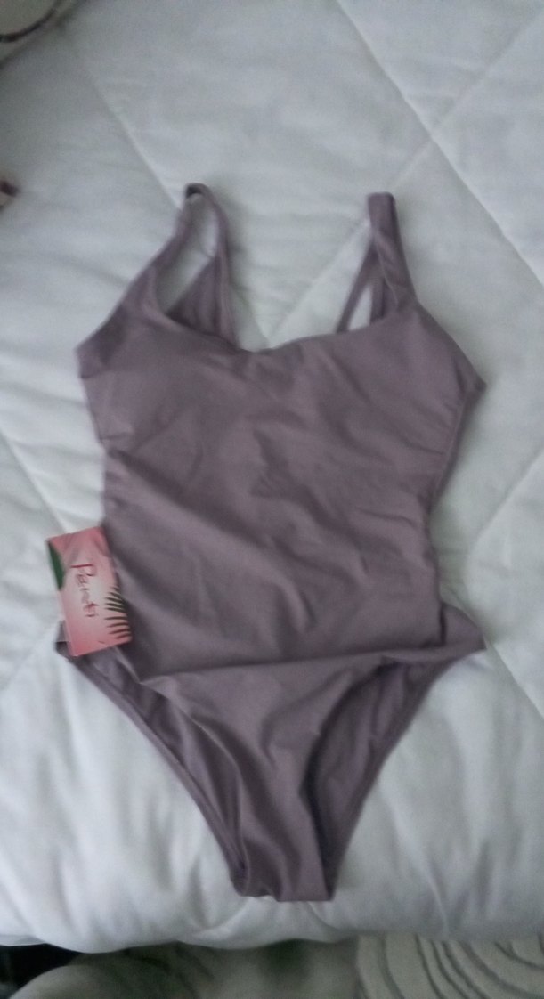 Mor Strappy Kadın Mayo - Görsel 5