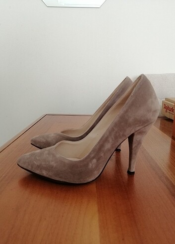 Kadın süet stiletto