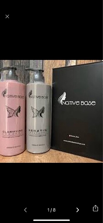 Native base 50 ml keratin