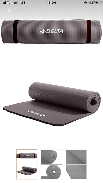 Delta orijinal sıfır pilates minderi ve dambıl